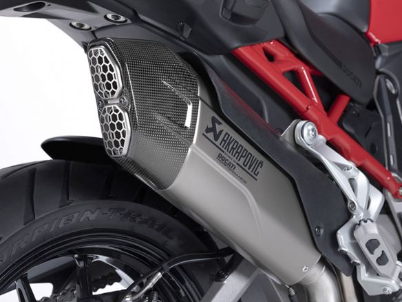 SILENCIEUX AKRAPOVIC TITANE DUCATI PERFORMANCE DUCATI MULTISTRADA V4 / S / RALLY 2021-2023