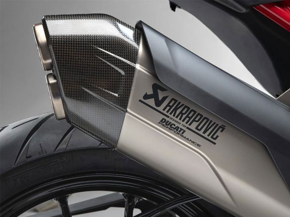 SILENCIEUX AKRAPOVIC TITANE DUCATI PERFORMANCE DUCATI MULTISTRADA V4 / S / RALLY 2021-2023