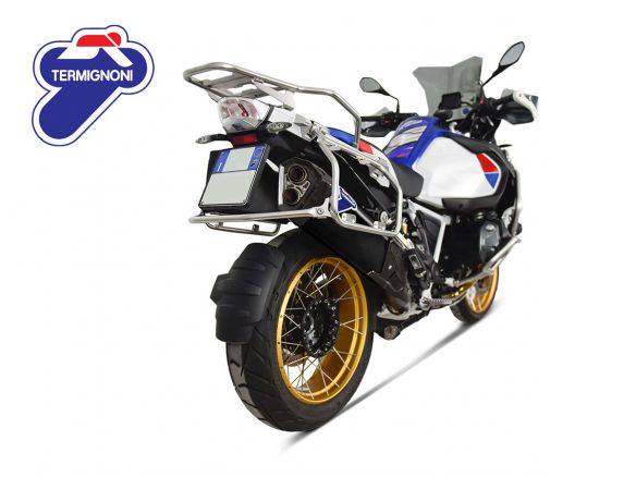 SILENCIEUX HOMOLOGUÉS TERMIGNONI TITANE NOIR BMW R 1250 GS / ADVENTURE 2019-2020
