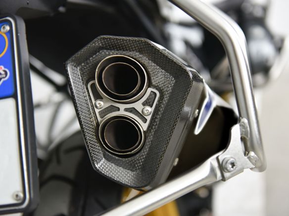 SILENCIEUX HOMOLOGUÉS TERMIGNONI TITANE NOIR BMW R 1250 GS / ADVENTURE 2019-2020