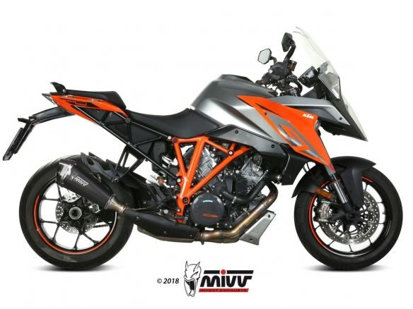 SILENCIEUX MIVV DELTA RACE INOX NOIR KTM 1290 SUPER DUKE GT 2016-2024