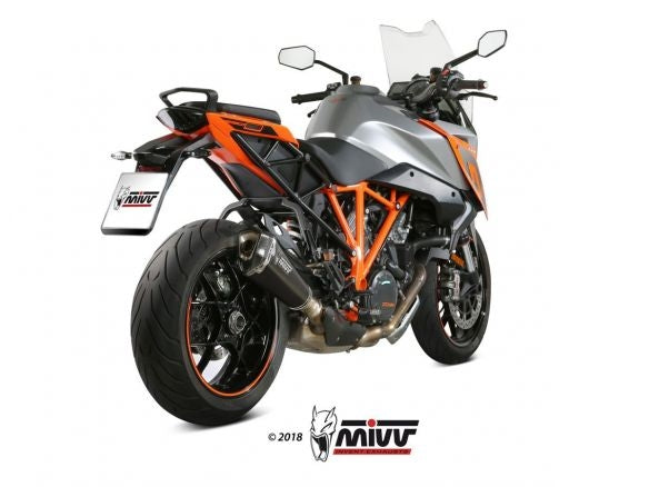SILENCIEUX MIVV DELTA RACE INOX NOIR KTM 1290 SUPER DUKE GT 2016-2024
