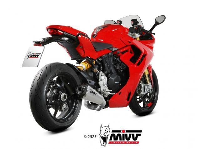 SILENCIEUX MIVV DELTA RACE ACIER INOXYDABLE CARBONE DUCATI SUPERSPORT 950/S 2021-2024