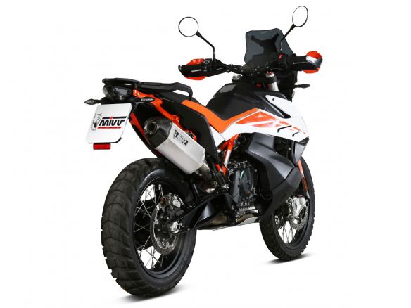 SILENCIEUX MIVV SPORT SPEED EDGE INOX KTM 790 ADVENTURE / R 2019-2024