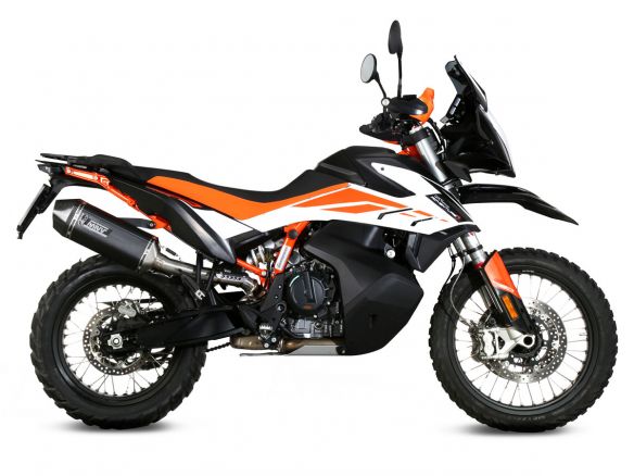 SILENCIEUX MIVV SPORT SPEED EDGE ACIER NOIR KTM 790 ADVENTURE / R 2019-2024