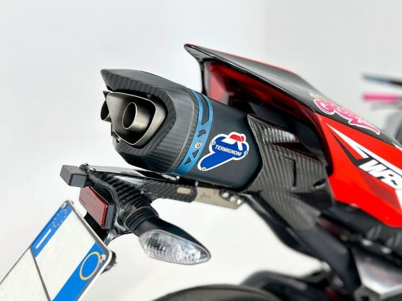 Ligne d'échappement complète Termignoni 4 sorties Titane + Réservoir en carbone Ducati Streetfighter V4 23-24
