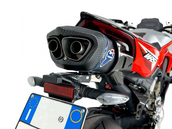 Ligne d'échappement complète Termignoni 4 sorties Titane + Réservoir en carbone Ducati Streetfighter V4 23-24