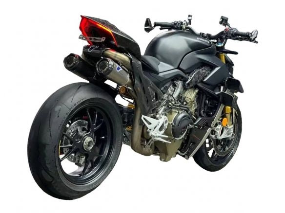 Pot d'échappement complet Termignoni RHT Racing en titane pour Ducati Streetfighter V4/S 20-23