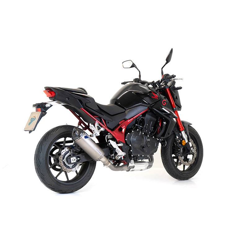 Slip On en acier approuvé par Termignoni Hornet 750
