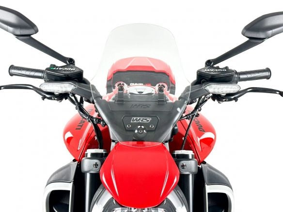 PARE-BRISE TOURING TRANSPARENT WRS DUCATI DIAVEL V4 2023-2024