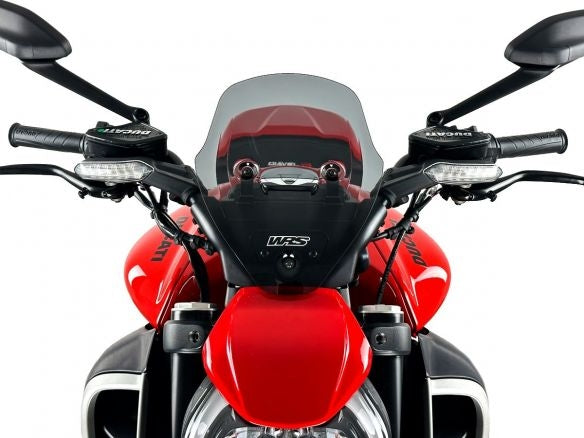 PARE-BRISE WRS SPORT FUMÉ FONCÉ DUCATI DIAVEL V4 2023-2024