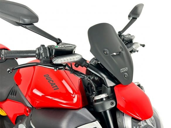 PARE-BRISE WRS SPORT NOIR MAT DUCATI DIAVEL V4 2023-2024