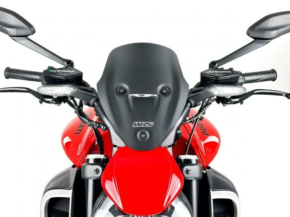 PARE-BRISE WRS SPORT NOIR MAT DUCATI DIAVEL V4 2023-2024