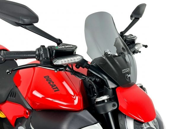 PARE-BRISE WRS TOURING FUMÉ FONCÉ DUCATI DIAVEL V4 2023-2024