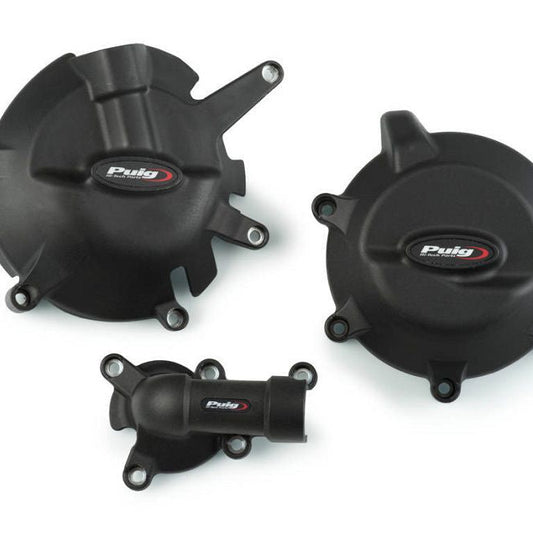 Ensemble de caches moteur 3 pièces Puig KTM 790 Duke '18-