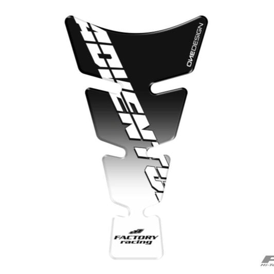 Protection de réservoir noire/transparente avec logo KTM Adventure