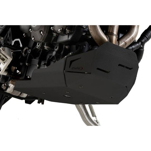 Carter de protection en aluminium noir Puig Triumph Tiger 900