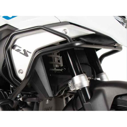 Crash bar au-dessus de Hepco&amp;Becker noir