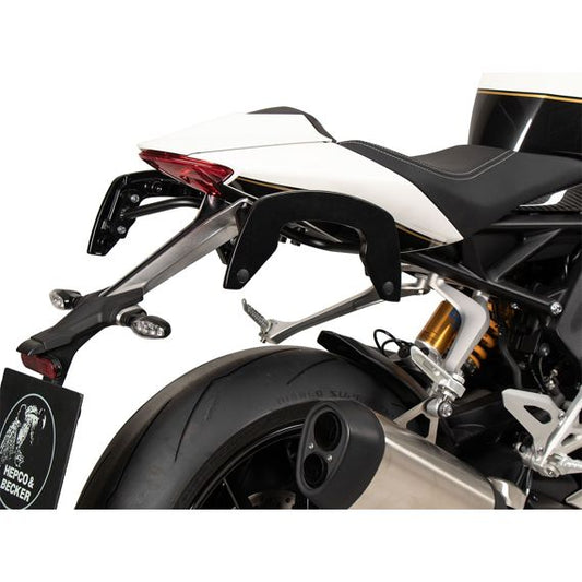 Porte-sacs C-Bow noirs Hepco&amp;Becker Triumph Speed ​​​​Triple 1200 RS/RR '21-