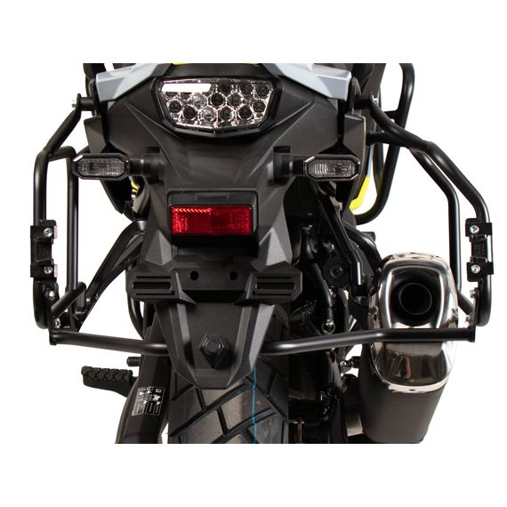 Porte-bagages 'Cutout' noir Hepco&amp;Becker Suzuki V-Strom 800 DE '23-