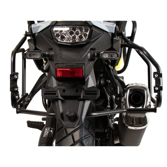 Porte-bagages 'Cutout' noir Hepco&amp;Becker Suzuki V-Strom 800 DE '23-