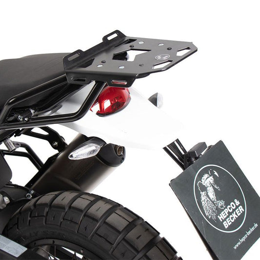 Porte-bagages supérieur noir Minirack Hepco&amp;Becker Ducati DesertX '22-
