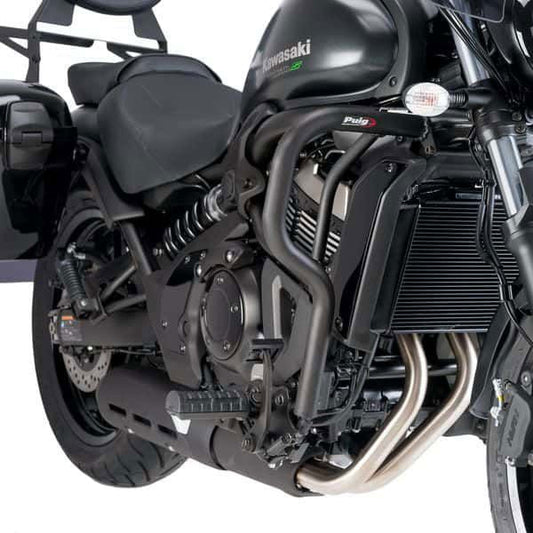 Crash bar noir Puig Kawasaki Vulcan S '15- / Cafe '17-