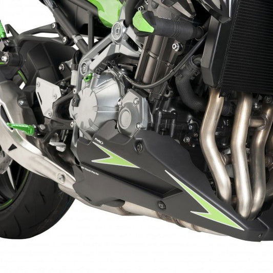 Becquet moteur noir mat Puig Kawasaki Z900 '17-