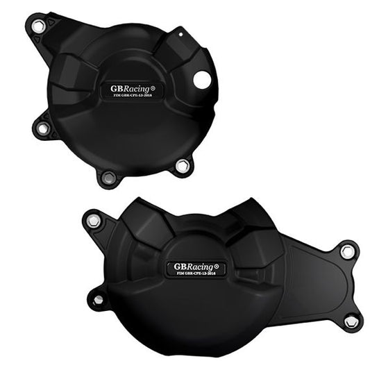 Ensemble de caches moteur GB-Racing Yamaha MT-07 / Tracer / XSR700 / R6 (cache embrayage et alternateur)