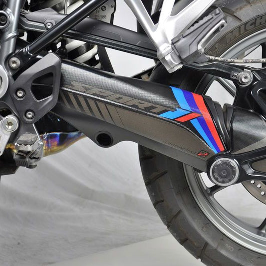 Autocollant de protection de cardan Uniracing BMW R1200GS / Adventure -'13 sport noir