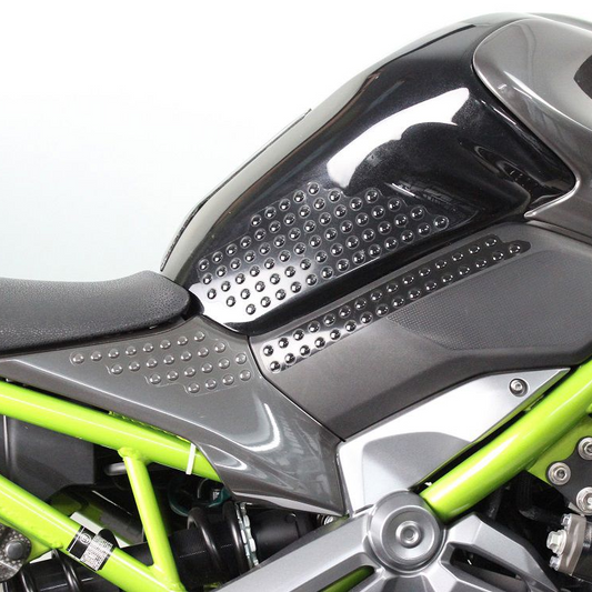 Kit de poignées à fossettes Uniracing Kawasaki Z900 '17- noir