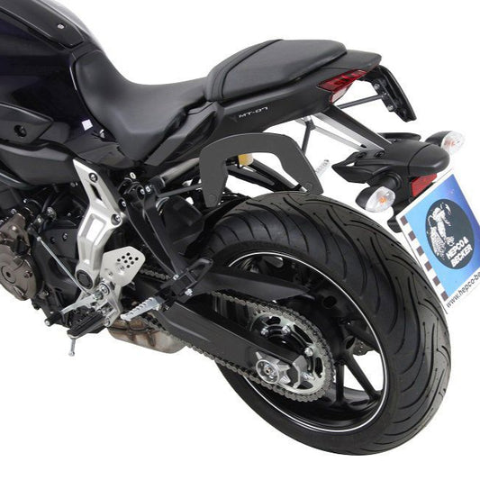 Porte-sacs C-Bow noirs Hepco&amp;Becker Yamaha MT-07 '14-17