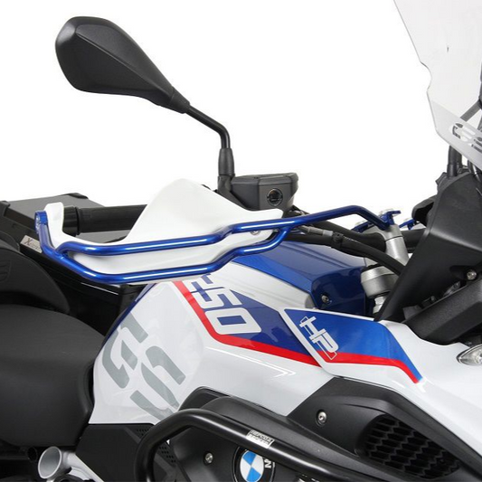 Supports de protection de protège-mains bleus Hepco&amp;Becker BMW R1250GS LC '18-