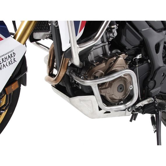 Barre de protection en acier inoxydable Hepco&amp;Becker Honda CRF1000L Africa Twin '18-19