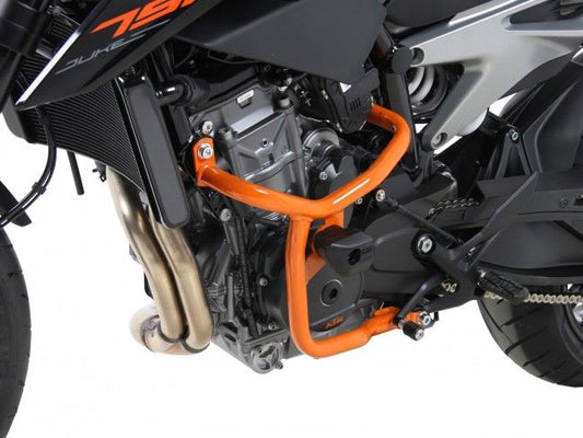 Pare-choc orange Hepco&amp;Becker KTM DUKE 790 '18-