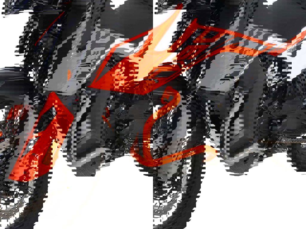 Pare-choc orange Hepco&amp;Becker KTM 790 Adventure/R '19-