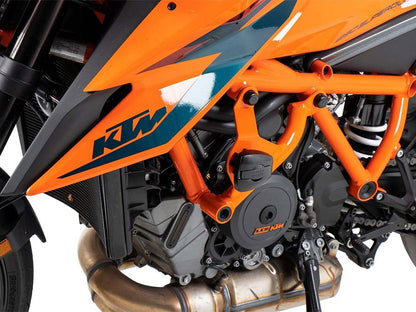 Pare-choc orange Hepco&amp;Becker KTM 1290 Superduke '20-
