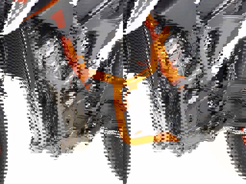 Pare-choc orange Hepco&amp;Becker KTM DUKE 890 '20-