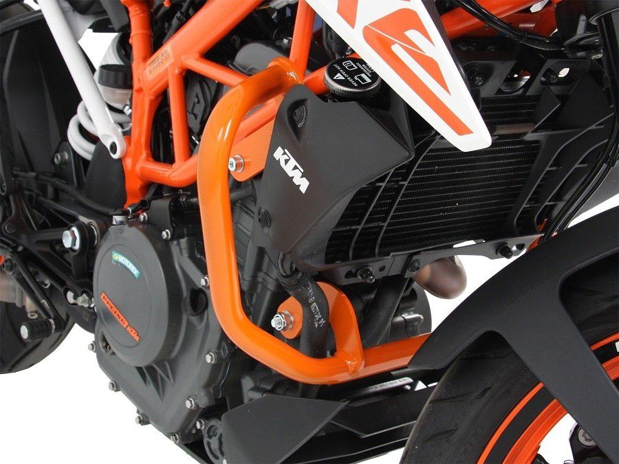 Pare-choc orange Hepco&amp;Becker KTM DUKE 125 '17-20