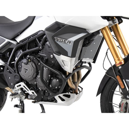 Pare-choc noir Hepco&amp;Becker pour Triumph Tiger 850 Sport '21-