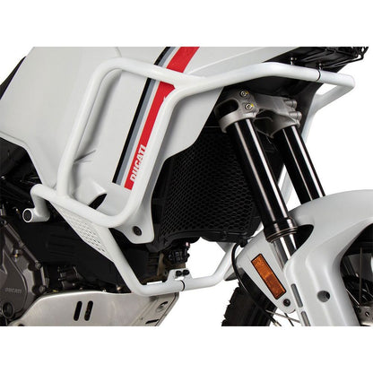 Support de réservoir blanc Hepco&amp;Becker DesertX