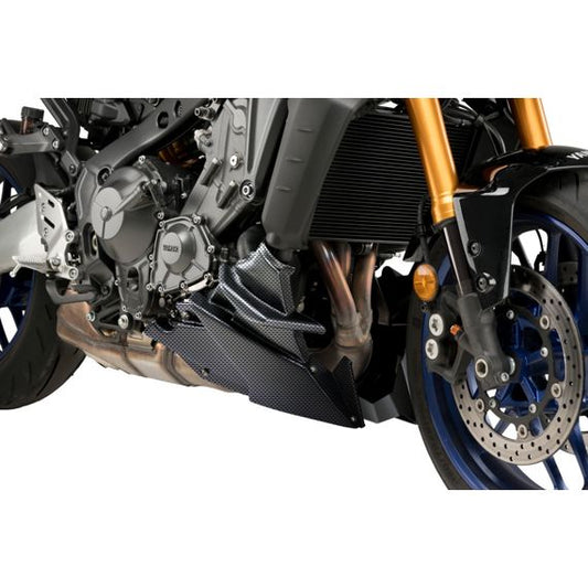 Becquet moteur Puig look carbone Yamaha MT-09 / Tracer / GT '21-