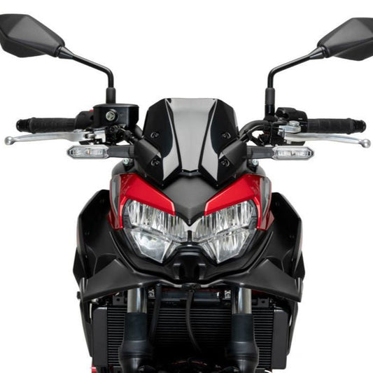 Becquet avant Naked noir mat Puig pour Kawasaki Z650 '21-