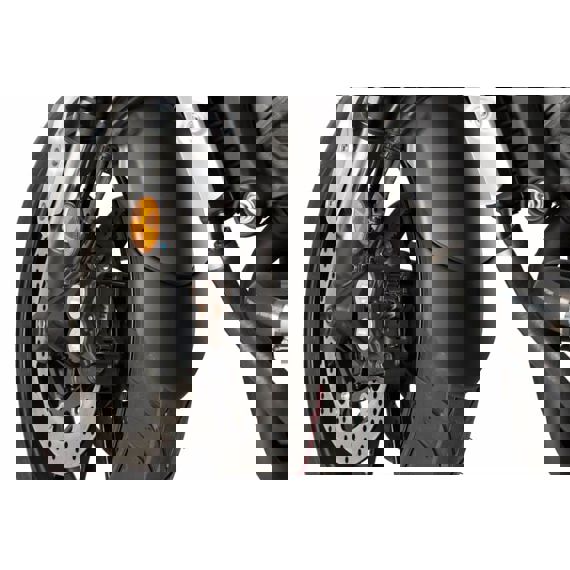 Extension de garde-boue avant noire Puig Honda NT1100V Deauville '22-
