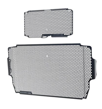 Ensemble de caches de radiateur/refroidisseur d'huile noir Evotech Performance Ducati Multistrada V2 '22-