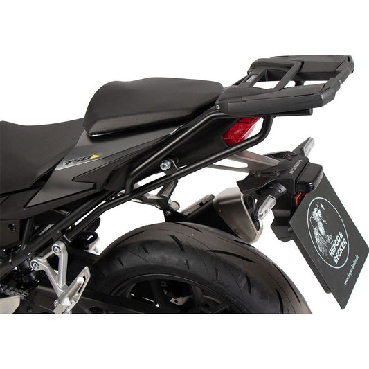Porte-bagages supérieur noir Easyrack Hepco&amp;Becker Honda CB750 Hornet '23-Bagages