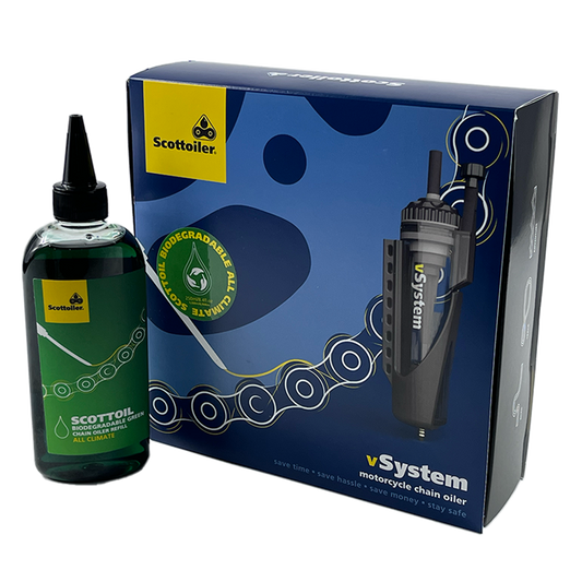 Système de lubrification de chaîne Scottoiler Huile Bio