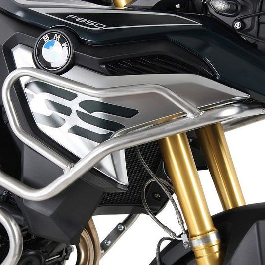 Crash bar en acier inoxydable au-dessus de Hepco&amp;Becker BMW F850GS '18-'23