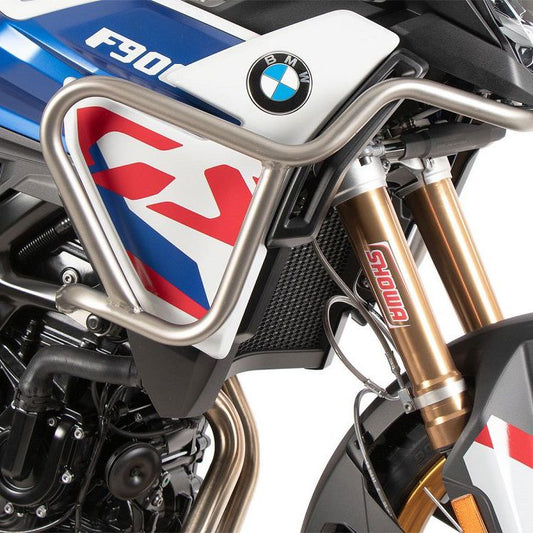 Pare-choc au-dessus de l'acier inoxydable Hepco&amp;Becker BMW F900GS '24-