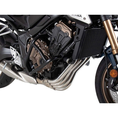 Modèle de crashbar Solid black Hepco&amp;Becker Honda CB650R '21-23